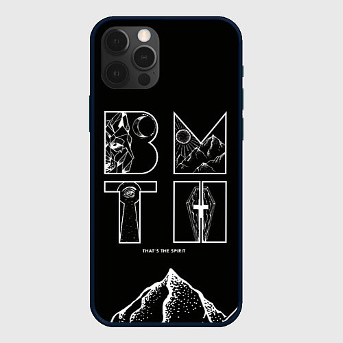 Чехол iPhone 12 Pro Thats the spirit BMTH / 3D-Черный – фото 1