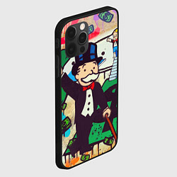 Чехол для iPhone 12 Pro Alec Monopoly ART, цвет: 3D-черный — фото 2