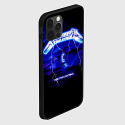 Чехол для iPhone 12 Pro Ride the Lightning - Metallica, цвет: 3D-черный — фото 2
