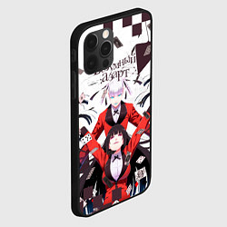 Чехол для iPhone 12 Pro Kirari Momobami vs Yumeko Jabami, цвет: 3D-черный — фото 2