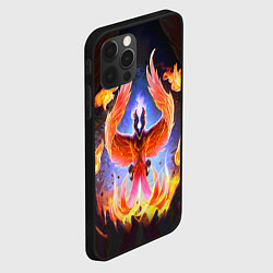 Чехол для iPhone 12 Pro DOTA 2 ФЕНИКС, цвет: 3D-черный — фото 2