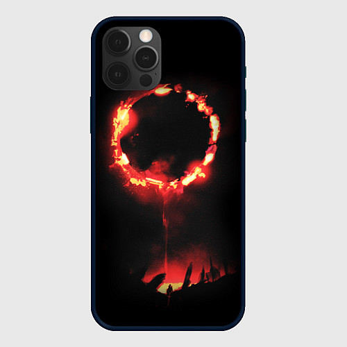 Чехол iPhone 12 Pro DARK SOULS PRAISE THE SUN / 3D-Черный – фото 1