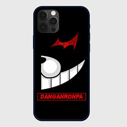 Чехол для iPhone 12 Pro Черная половина Монокума - Danganronpa, цвет: 3D-черный