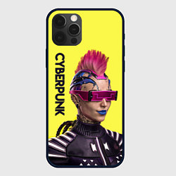 Чехол iPhone 12 Pro Cyberpunk Панк