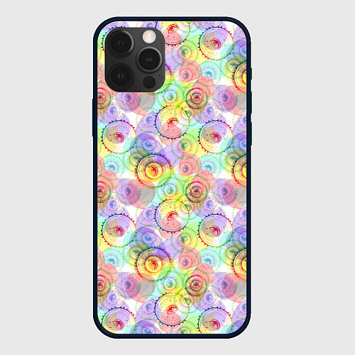 Чехол iPhone 12 Pro Третий Глаз око / 3D-Черный – фото 1