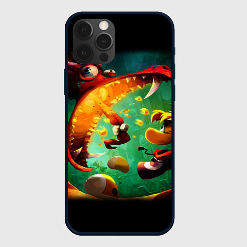 Чехол iPhone 12 Pro Rayman Legend / 3D-Черный – фото 1