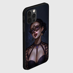 Чехол для iPhone 12 Pro ЙЕННИФЕР ВЕДЬМАК 2, цвет: 3D-черный — фото 2