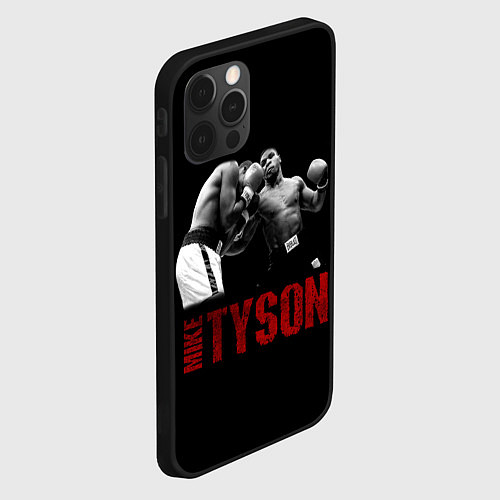 Чехол iPhone 12 Pro Майк Тайсон Mike Tyson / 3D-Черный – фото 2