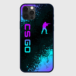 Чехол iPhone 12 Pro CS GO NEON SYMBOL STYLE SKIN КС ГО НЕОН