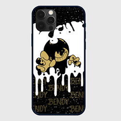 Чехол для iPhone 12 Pro КРУТОЙ BENDY AND THE INK MACHINE, цвет: 3D-черный