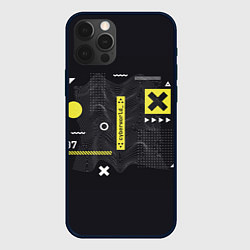 Чехол для iPhone 12 Pro Cyberworld кибермир, цвет: 3D-черный