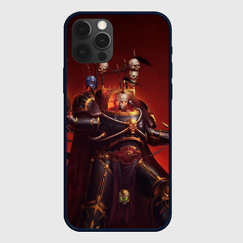Чехол iPhone 12 Pro Капитан роты Хаоса / 3D-Черный – фото 1