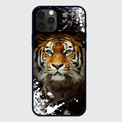 Чехол для iPhone 12 Pro Год тигра2022, цвет: 3D-черный