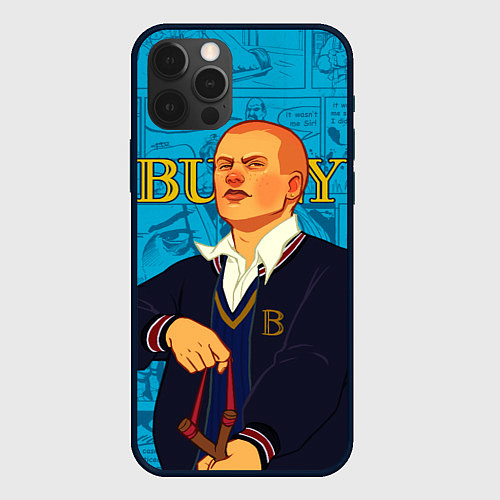Чехол iPhone 12 Pro Bully, Джимми Хопкинс / 3D-Черный – фото 1