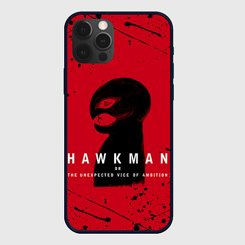 Чехол iPhone 12 Pro HAWKMAN BERSERK / 3D-Черный – фото 1