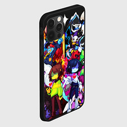 Чехол для iPhone 12 Pro DELTARUNE UNDERTALE, цвет: 3D-черный — фото 2