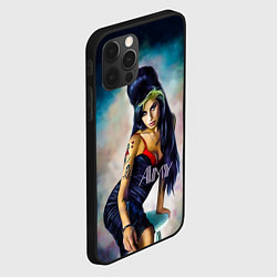 Чехол для iPhone 12 Pro Amy Jade Winehouse, цвет: 3D-черный — фото 2