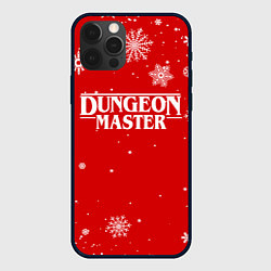 Чехол iPhone 12 Pro ГАЧИМУЧИ DUNGEON MASTER НОВОГОДНИЙ