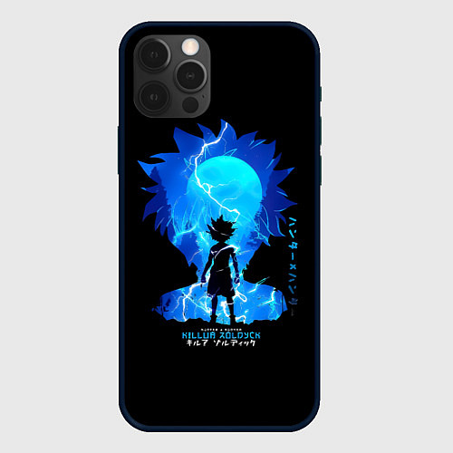 Чехол iPhone 12 Pro Hunter x Hunte - Killua Zoldyck / 3D-Черный – фото 1