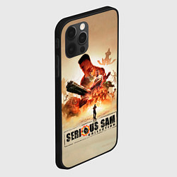 Чехол для iPhone 12 Pro Серьёзные Сэмы, цвет: 3D-черный — фото 2