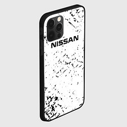 Чехол для iPhone 12 Pro Nissan ниссан, цвет: 3D-черный — фото 2