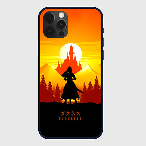 Чехол iPhone 12 Pro Darkness - KonoSuba / 3D-Черный – фото 1