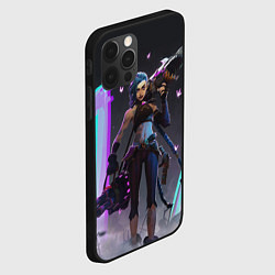 Чехол для iPhone 12 Pro ARCANE JINX League Of Legends, цвет: 3D-черный — фото 2