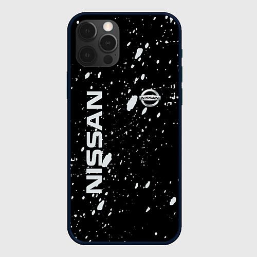 Чехол iPhone 12 Pro Nissan qashqai / 3D-Черный – фото 1