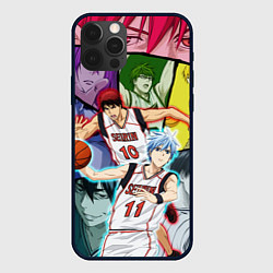 Чехол для iPhone 12 Pro Kuroko no Basuke Баскетбол Куроко, цвет: 3D-черный