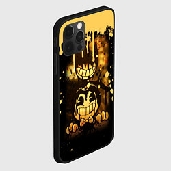 Чехол для iPhone 12 Pro Bendy And The Ink Machine Игра Бенди, цвет: 3D-черный — фото 2