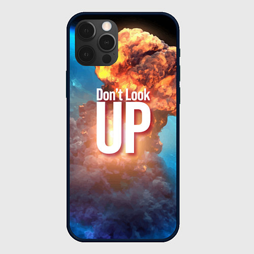 Чехол iPhone 12 Pro Dont look up! / 3D-Черный – фото 1