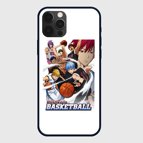 Чехол iPhone 12 Pro Kurokos Basketball 1 / 3D-Черный – фото 1