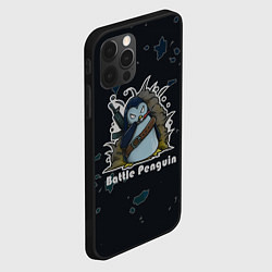 Чехол для iPhone 12 Pro Counter-Strike Боевой пингвин, цвет: 3D-черный — фото 2