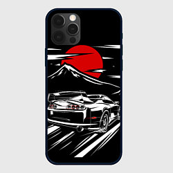 Чехол iPhone 12 Pro TOYOTA SUPRA Под Луной