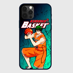 Чехол для iPhone 12 Pro Kuroko no Basuke, Midorima Shintaro Шинтаро Мидори, цвет: 3D-черный