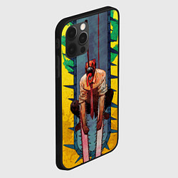 Чехол для iPhone 12 Pro Chainsaw Man - Дэндзи, цвет: 3D-черный — фото 2