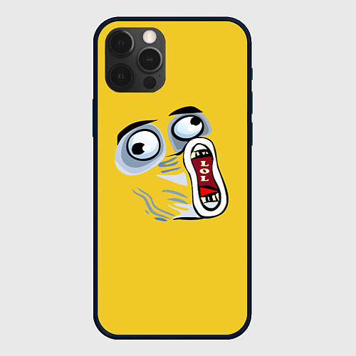 Чехол iPhone 12 Pro LOL Guy / 3D-Черный – фото 1