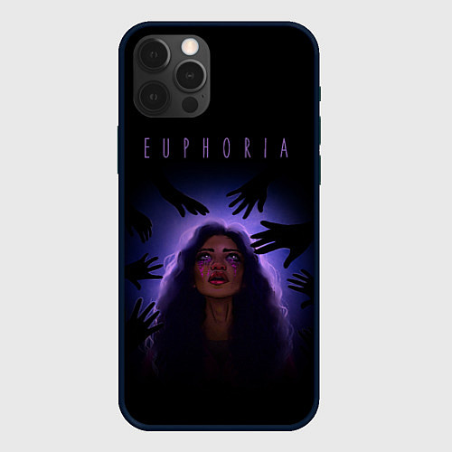 Чехол iPhone 12 Pro Euphoria Rue / 3D-Черный – фото 1