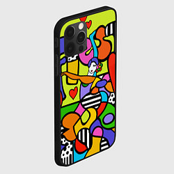 Чехол для iPhone 12 Pro Fiesta dance, цвет: 3D-черный — фото 2