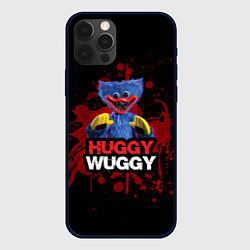 Чехол для iPhone 12 Pro 3D Хаги ваги Huggy Wuggy Poppy Playtime, цвет: 3D-черный