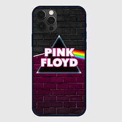 Чехол для iPhone 12 Pro PINK FLOYD ПИНК ФЛОЙД, цвет: 3D-черный