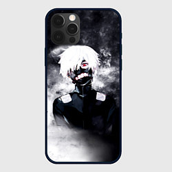 Чехол iPhone 12 Pro Токийский Гуль в Дыму Tokyo Ghoul Smoke