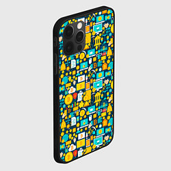Чехол для iPhone 12 Pro Трейдер Криптовалют, цвет: 3D-черный — фото 2