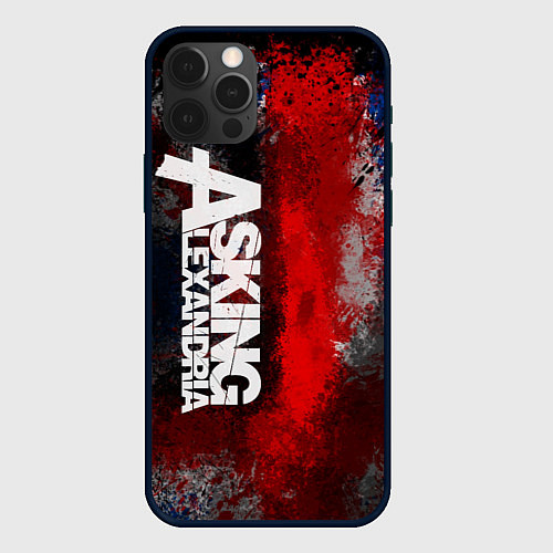 Чехол iPhone 12 Pro Asking Alexandria British / 3D-Черный – фото 1