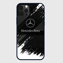 Чехол iPhone 12 Pro Mercedes-Benz - Темный