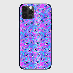 Чехол для iPhone 12 Pro Магические Грибы, цвет: 3D-черный