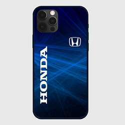 Чехол для iPhone 12 Pro Honda - Blue, цвет: 3D-черный