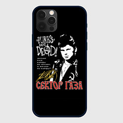 Чехол iPhone 12 Pro Сектор Газа Punks Not Dead