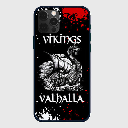 Чехол iPhone 12 Pro Викинги: Вальхалла Vikings: Valhalla / 3D-Черный – фото 1