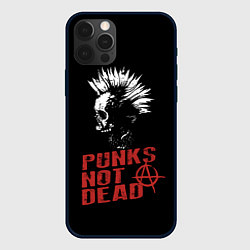 Чехол iPhone 12 Pro Punks Not Dead